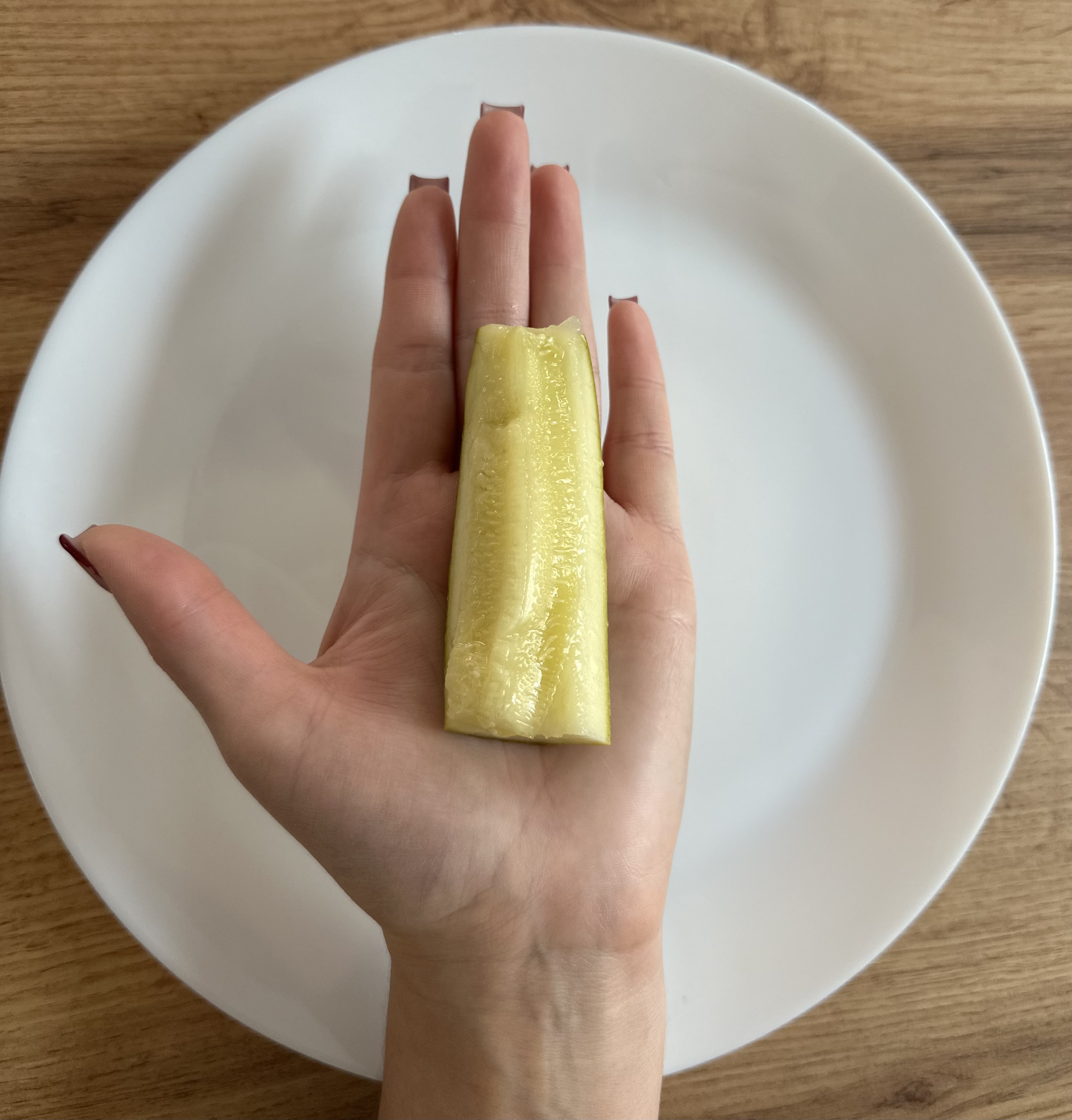 How to cut Zucchini for baby-led weaning, 6–8 months