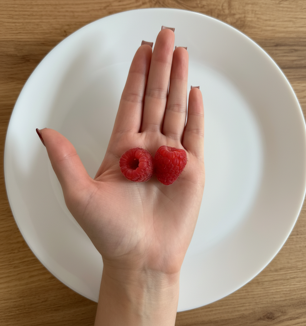 How to serve Raspberry for baby-led weaning, 9 months