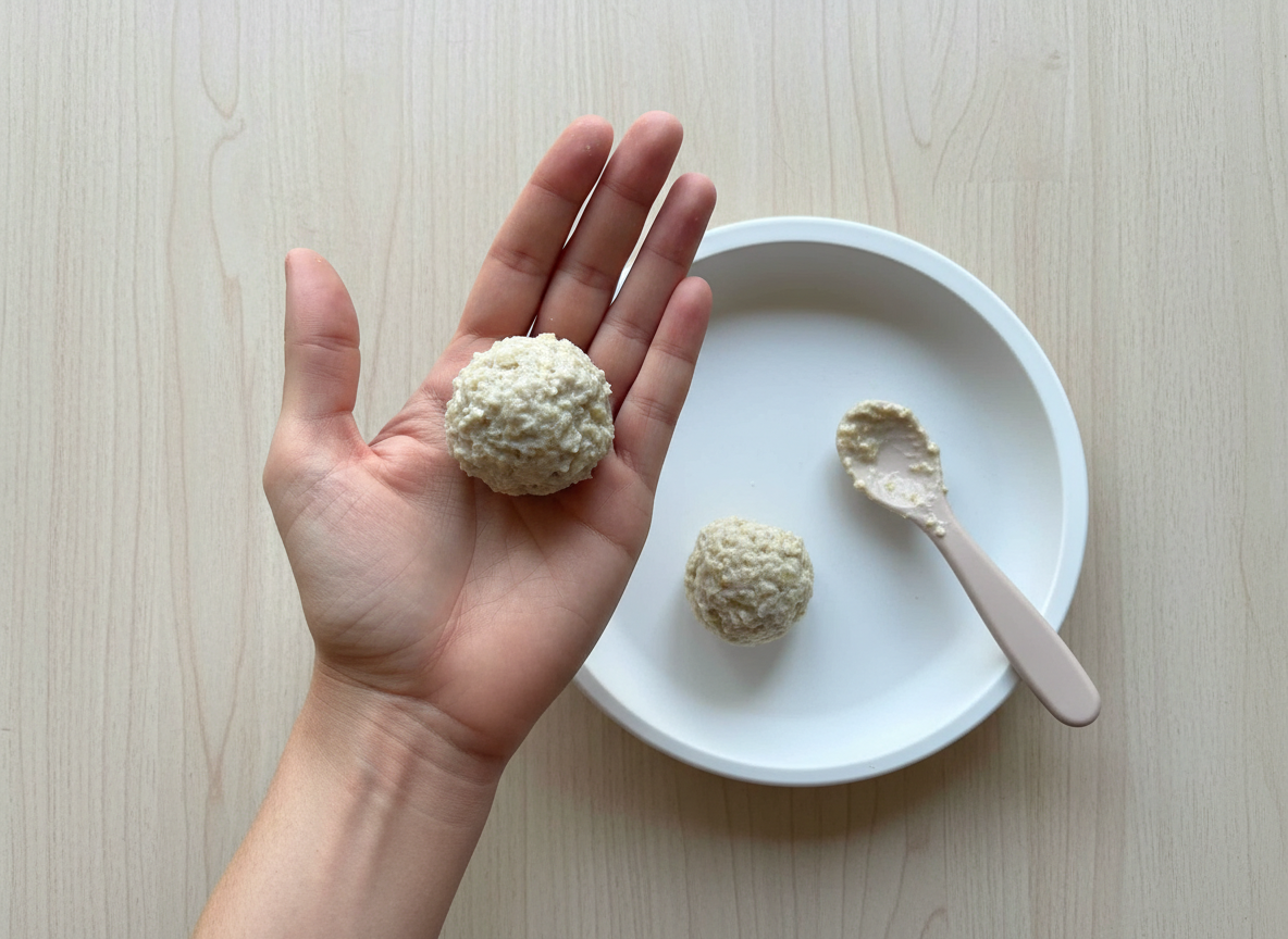 How to serve Oats for baby-led weaning, 6 months