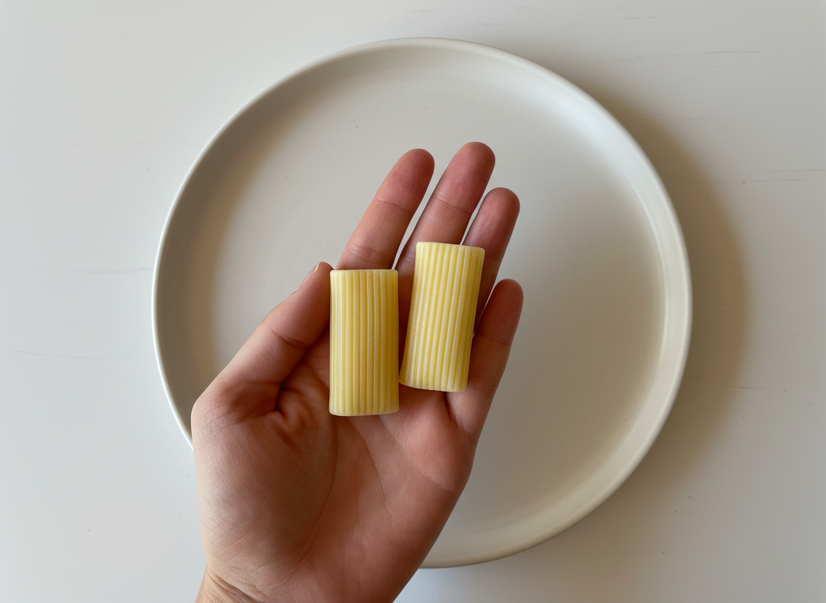 How to cut Pasta for baby-led weaning, 6–8 months