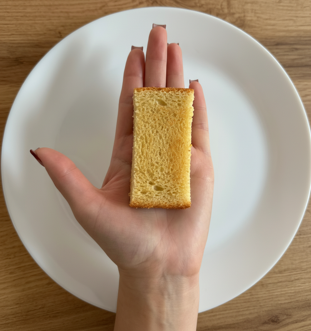 Cum se taie Griș pentru baby-led weaning, 12+ luni