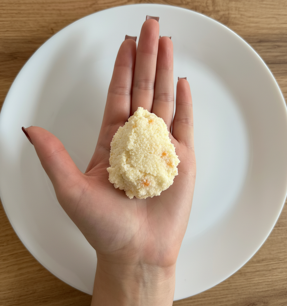 Cum se taie Griș pentru baby-led weaning, 6–8 luni