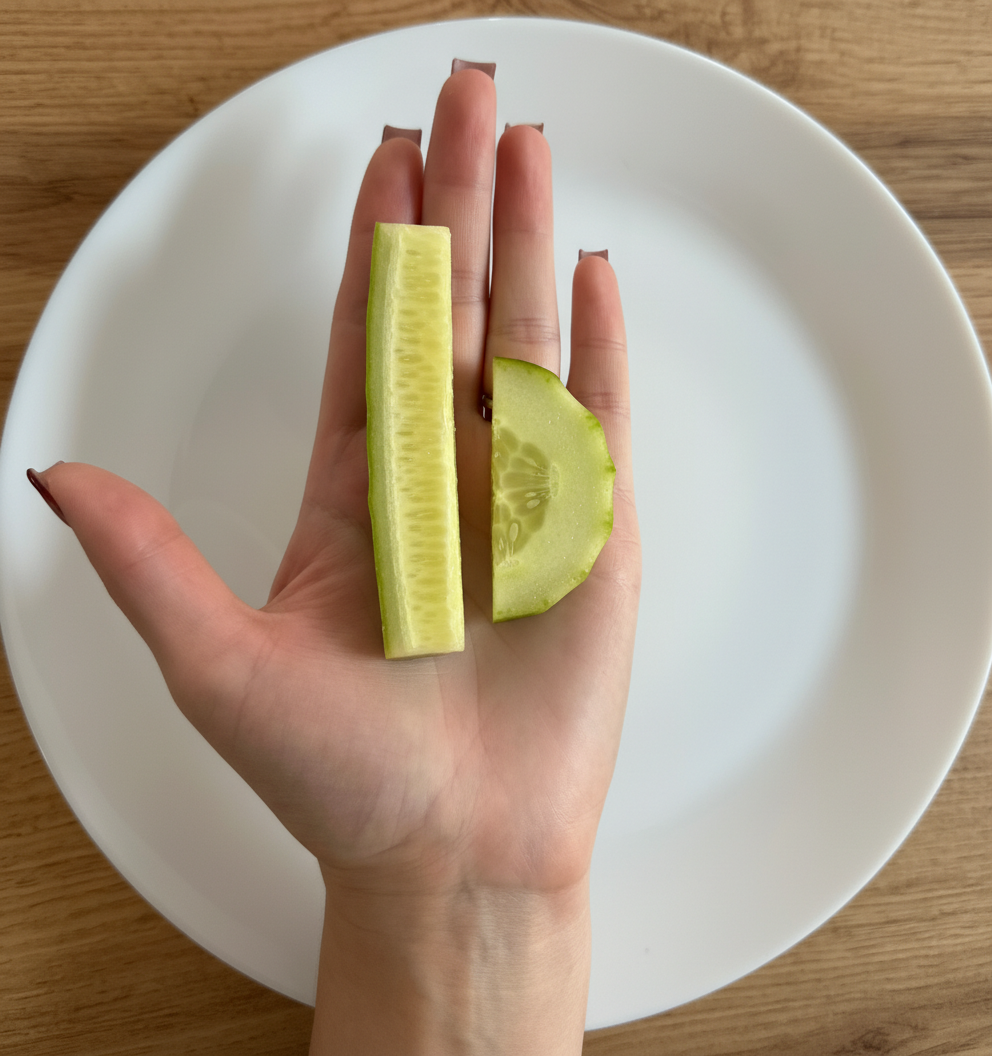 How to serve Cucumber for baby-led weaning, 12+ months