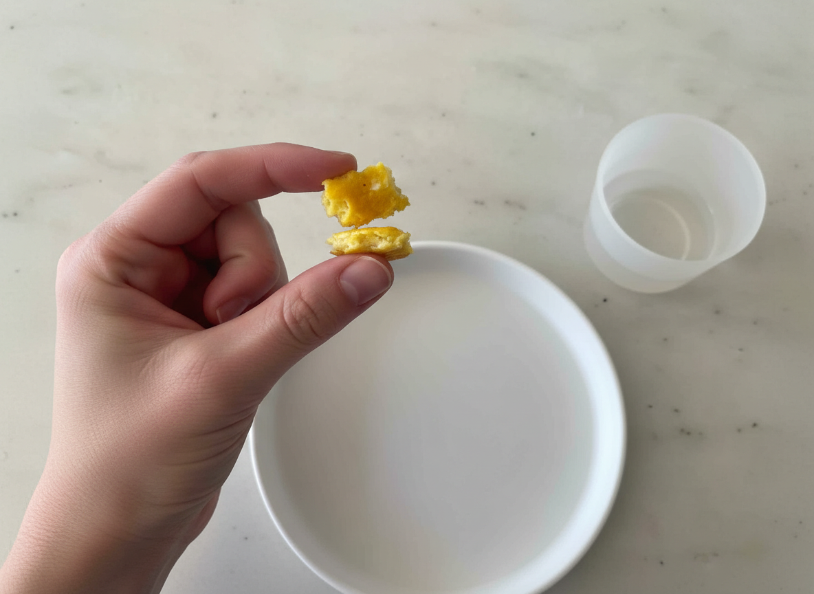 How to serve Egg for baby-led weaning, 9 months