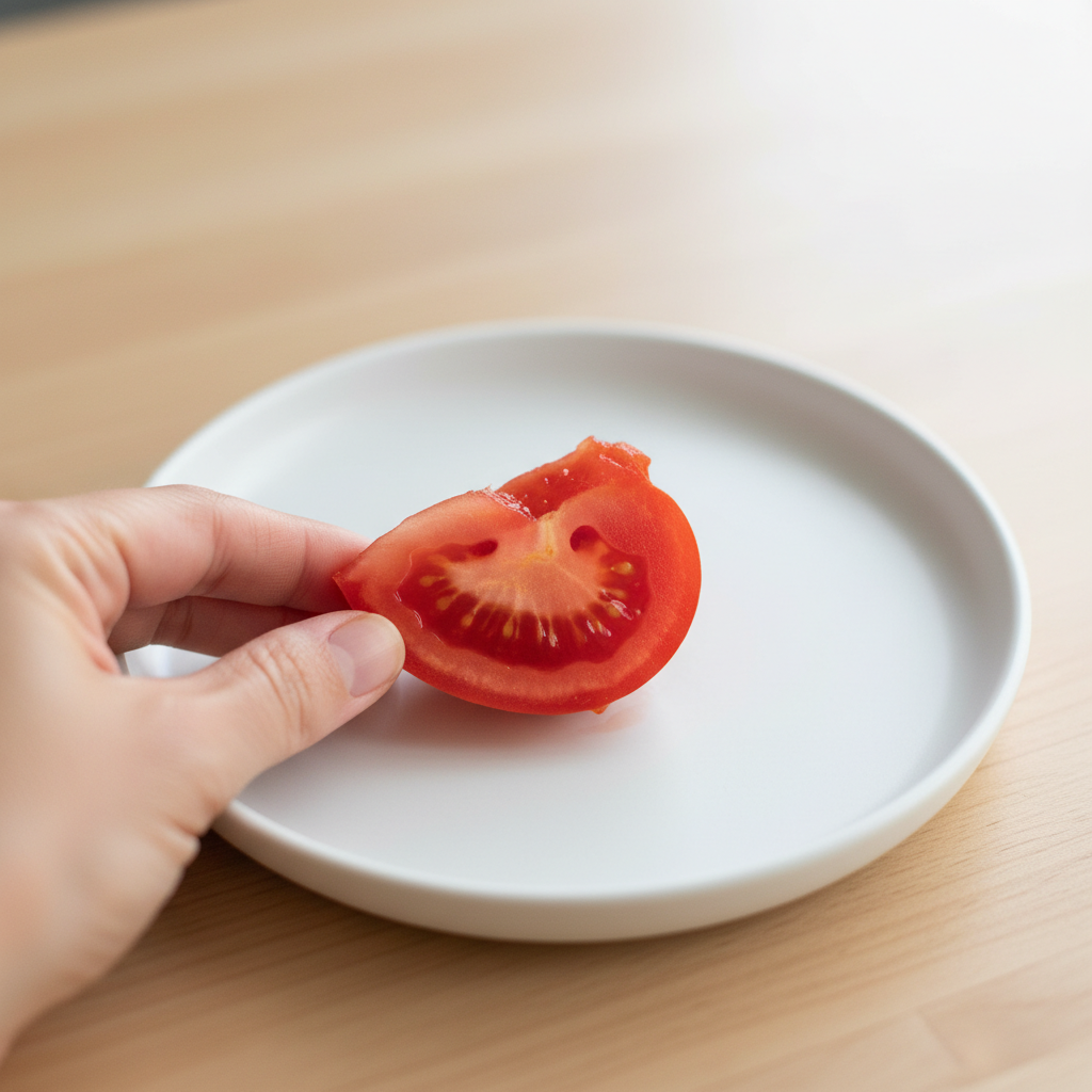 How to serve Tomato for baby-led weaning, 6 months